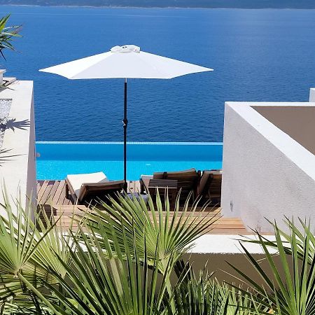 Luxury Apartments Villa Ruzmarina With New Heated Infinity Pool And Lounge Area Marusici  المظهر الخارجي الصورة