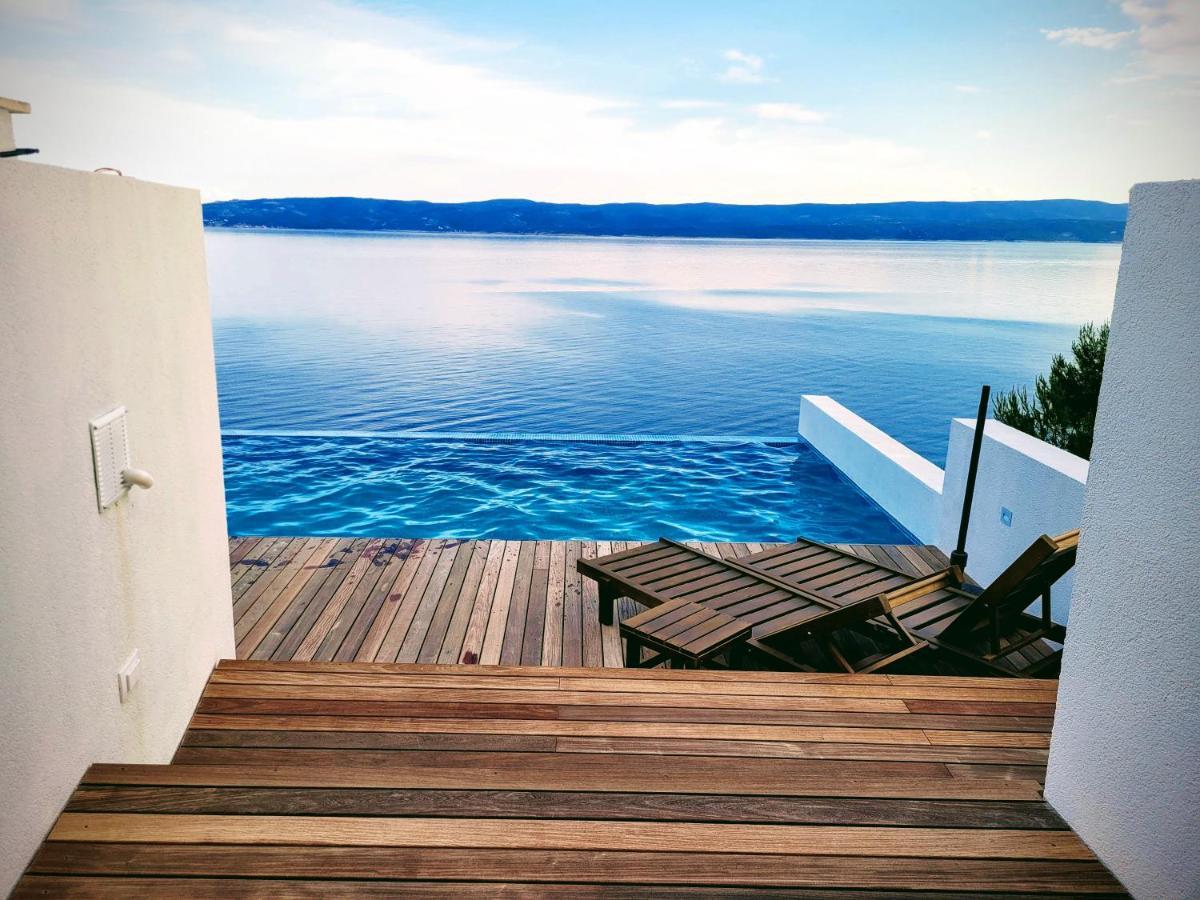 Luxury Apartments Villa Ruzmarina With New Heated Infinity Pool And Lounge Area Marusici  المظهر الخارجي الصورة
