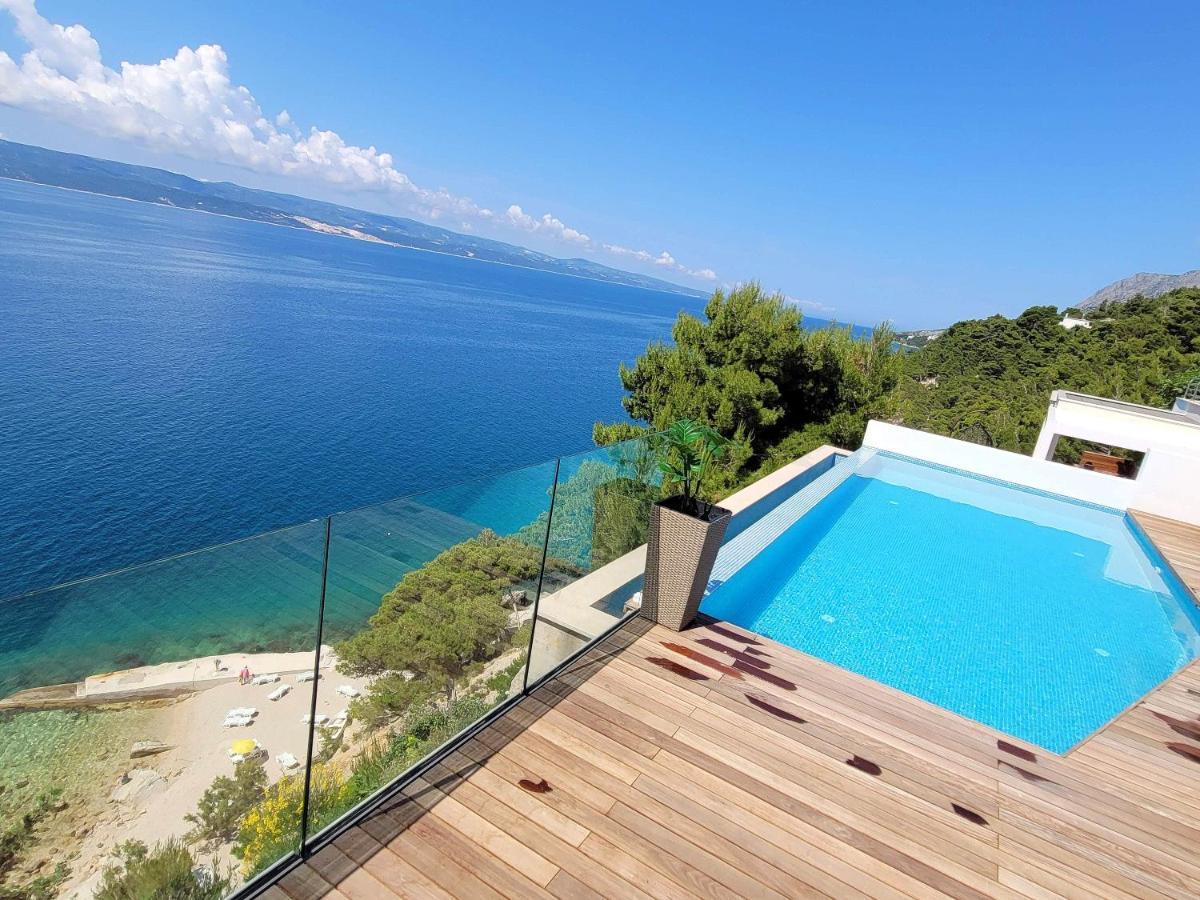 Luxury Apartments Villa Ruzmarina With New Heated Infinity Pool And Lounge Area Marusici  المظهر الخارجي الصورة