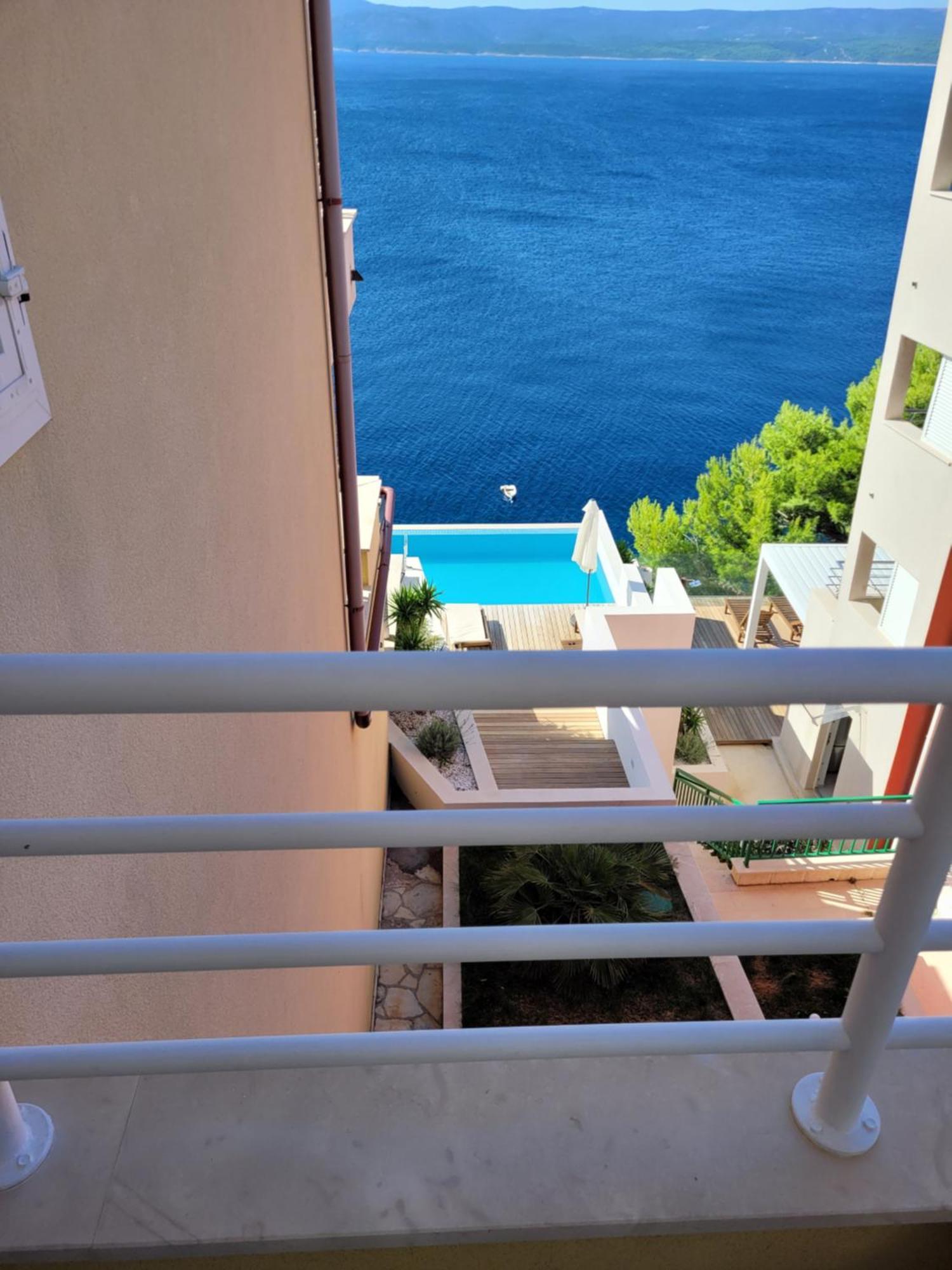 Luxury Apartments Villa Ruzmarina With New Heated Infinity Pool And Lounge Area Marusici  المظهر الخارجي الصورة