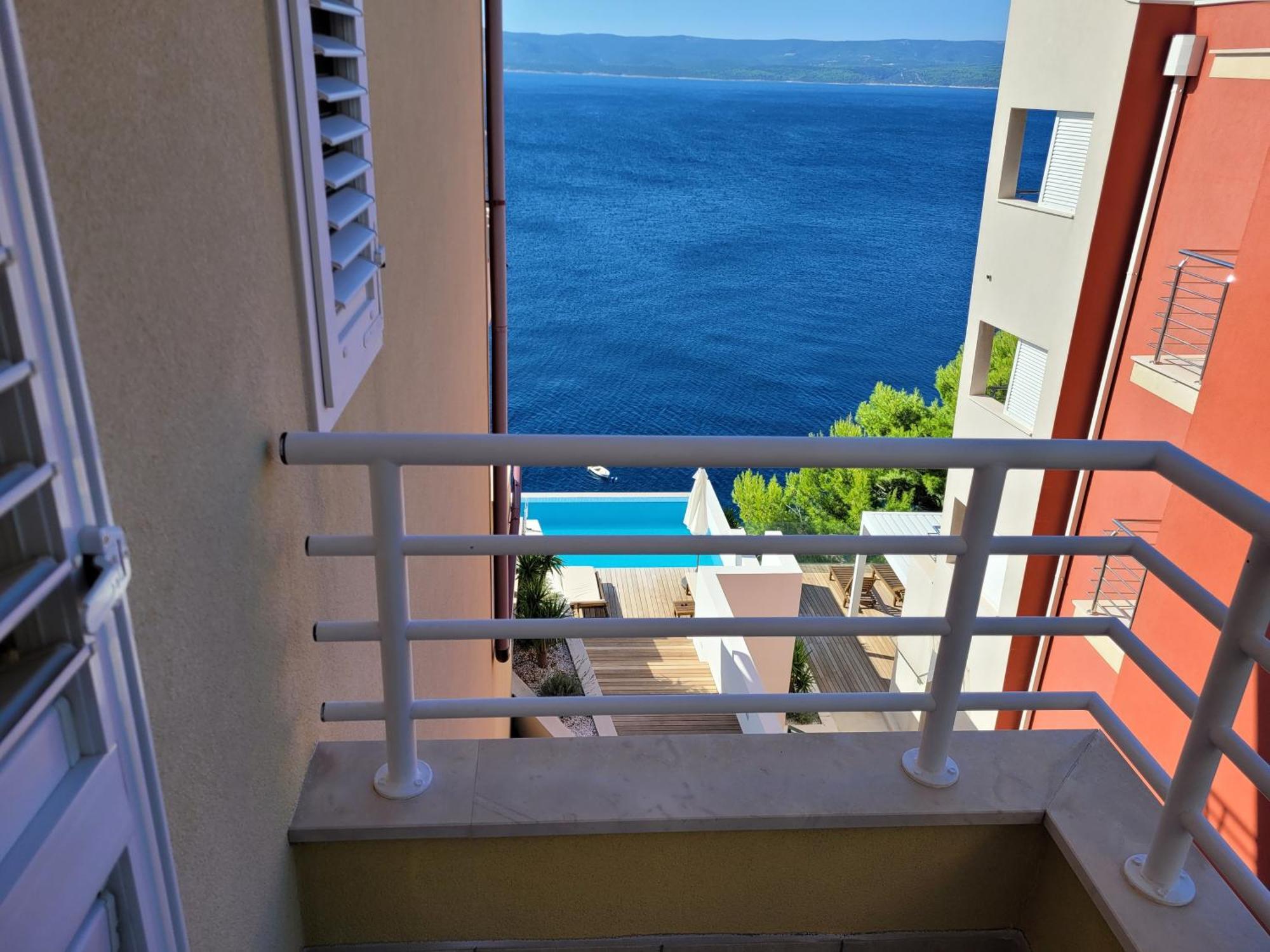 Luxury Apartments Villa Ruzmarina With New Heated Infinity Pool And Lounge Area Marusici  المظهر الخارجي الصورة
